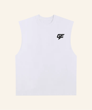 GE Tank Top (100% Cotton) – White
