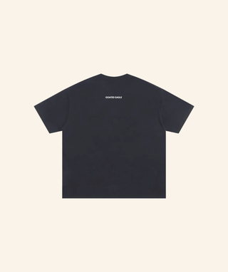 GE Oversized Gym T-Shirt (100% Cotton) – Black