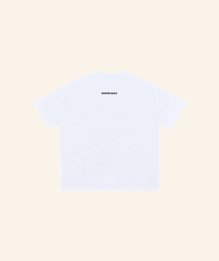 GE Oversized Gym T-Shirt (100% Cotton) – White