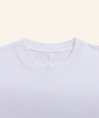 GE Oversized Gym T-Shirt (100% Cotton) – White