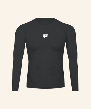 GE Long-Sleeve Compression T-Shirt – Black