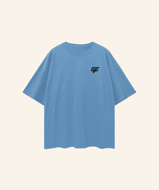 GE Oversized “GOATED” T-Shirt (100% Cotton) – Black Print