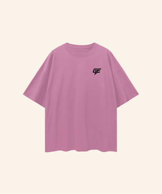 GE Oversized “GOATED” T-Shirt (100% Cotton) – Black Print